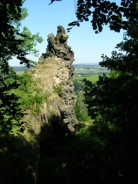 čedičový vrch Káčov