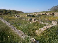 Morgantina (Serra Orlando) - pozůstatky antického města na Sicílii