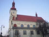 Holešov – kostel Nanebevzetí Panny Marie v Holešově