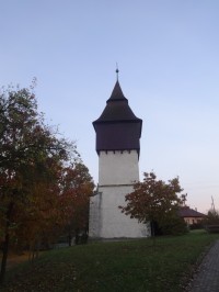 Dřevěná zvonice v Krčíně, městské části Nového Města nad Metují