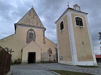 Město Benešov a Kostel svatého Mikuláše