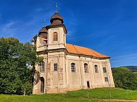Obrázky z Broumovska a kostel sv. Barbory v Otovicích