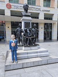 Drážďany a pomník Julius Otto