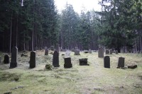 Židovský hřbitov u obce Drmoul