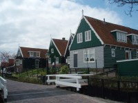 Ostrov a vesnice Marken v Nizozemí