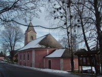 Kostel Nejsvětějšího Srdce Ježíšova - obec Nové Hutě na Šumavě
