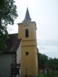 Kostel sv. Máří Magdalény v obci Bor nedaleko Karlových Varů