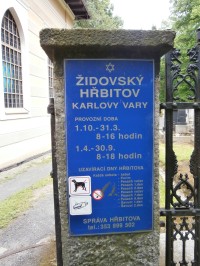 Židovský hřbitov v Karlových Varech