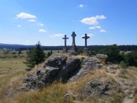 Tři křížky v CHKO Slavkovský les