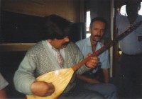 cesta z Kazseri-hudba v kupé