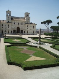 Villa Medici- florencie , Itálie,www.fotogaleriezahrad.cz