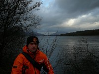 Loch Lomond - vpravo vzadu Ben Lomond