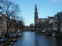 Prinsengracht a Westerkerk