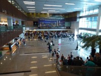 letiště Changi - celní kontrola