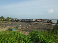 Sandakan - vodní vesnice