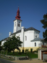 Třeština - kostel sv.Antonína paduánského - Mohelnicko