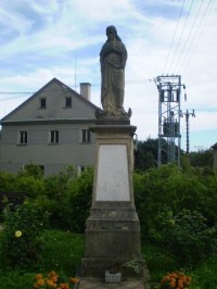 Pavlov - socha Panny Marie