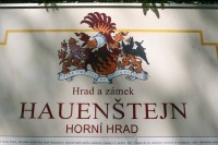 Horní hrad řečený HAUENŠTEJN