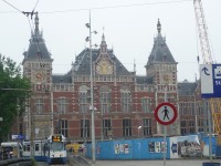 Nádraží v Amsterdamu
