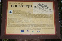 Zřícenina hradu Edelštejn