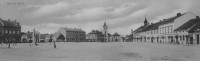 Panorama náměstí z roku 1900