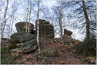 75-Kamenných hřibů v této části Broumovských stěn moc není.