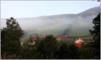 1-Petříkovice v ranní mlze