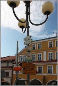 Turistické rozcestí Žacléř, Rýchorské náměstí