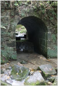 Vodopády Pošny, most přes potok