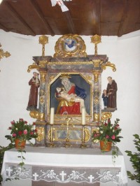 Oltář v kostele sv. Martina