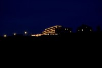 Špindlerova bouda v noci