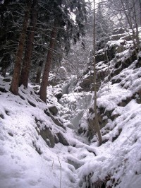 Prunéřovské údolí - ledopády