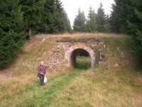 Zaniklá Křímovská trať jeden z mostků