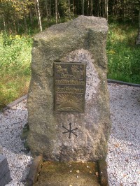 Stülpnerův pomník u hranic přechodu Sv.Šebestián