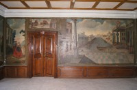 fresky v hlavním zámeckém sále