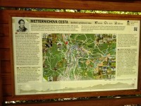 Plán Metternichovy cesty...