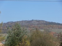 Kaňkovský vrch na severní straně