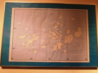 Mapa zemí, které Payer navštívil