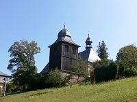 6. Zvonice a kostel v Kryštofově údolí