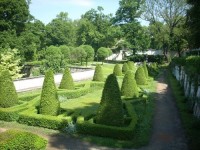 Knížecí zámecká zahrada v Duchcově.