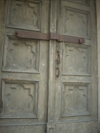 Dveře kaple