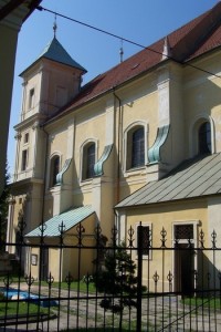 Pohled na kostel od Voigtových sadů
