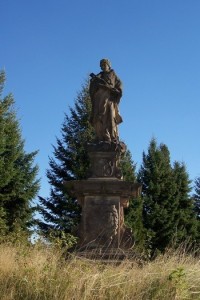 44.Socha sv.Jana Nepomuckého poblíž hřbitova v Místě