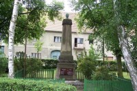 Pomník obětem 1.a 2.světové války v Panenském Týnci