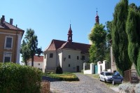 28.Kostel sv.Václava se hřbitovem