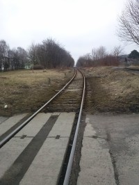 4.Překračuji koleje - směr tratě:Teplice-Lovosice