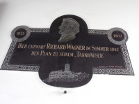 7.Pamětní deska na Richarda Wagnera