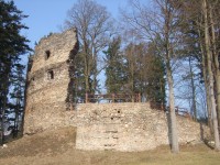 Dalečín - zřícenina hradu 