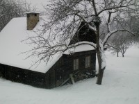Zima10 - Valašská dědina