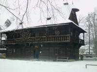 Zima10 - Dřevěné městečko